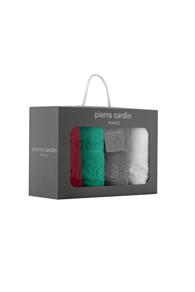 Pierre Cardin 4-Piece Soft Face Towel Prestige