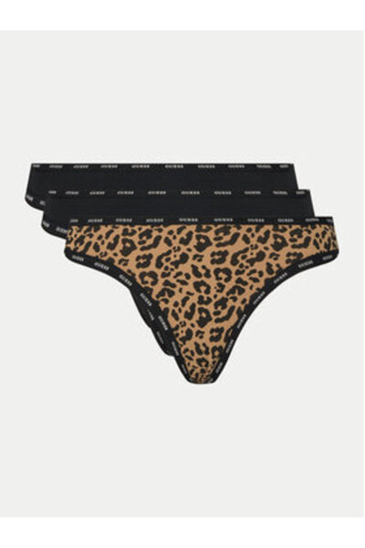 Guess Women's Set of 3 Pairs of Thongs Colorful O5RG22K6YW1