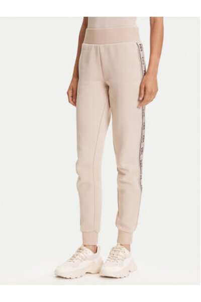 Guess Pantaloni de trening bej pentru femei V2YB15KB3P2