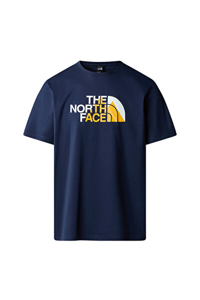 THE NORTH FACE M Biner Graphic 1 Erkek Mavi Outdoor T-Shirt NF0A894X8K21