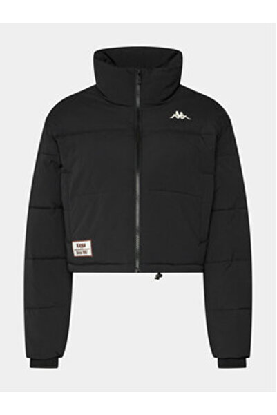 Kappa Γυναικείο χειμερινό μπουφάν μαύρο KAPPA-371F65W 005 ΜΑΥΡΟ