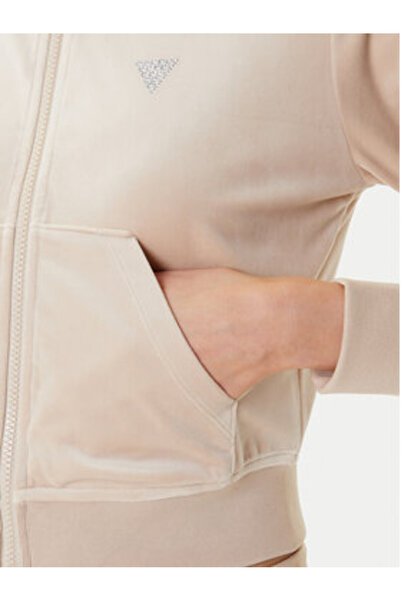 Guess Women's Beige Sweatshirt V3BQ22K0232