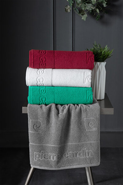 Pierre Cardin 4-Piece Soft Face Towel Prestige