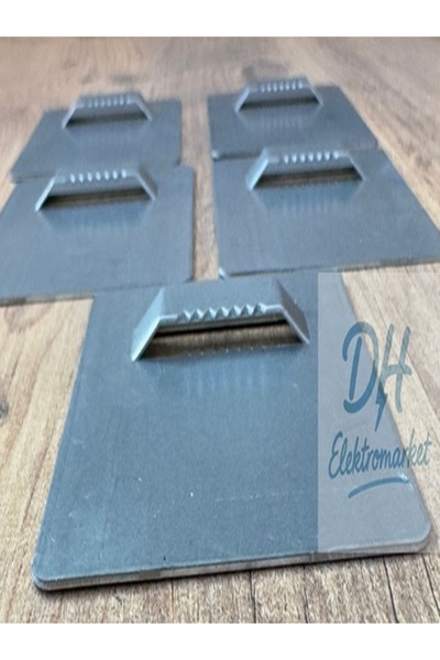 DHELEKTROMARKET Çok Amaçlı UV Baskı Cam, Ayna, MDF vs. 3'lü Paslanmaz Çelik Y...