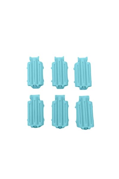 Doty Set of 6 WavyHair curlers, easy to use, for root volume and styling, turquoise, 6