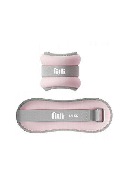 Fitli Greutăți pentru glezne și încheieturi, 1,5 kg, roz