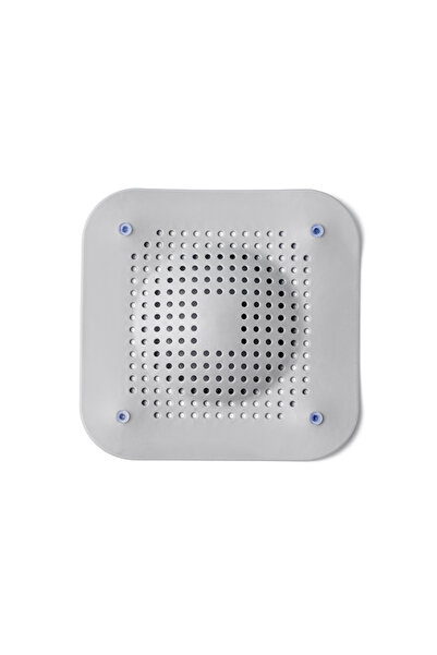 Choice مصيدة شعر الدش الرمادية، واقي تصريف حوض المطبخ، غطاء تصريف سيليكون مع ...