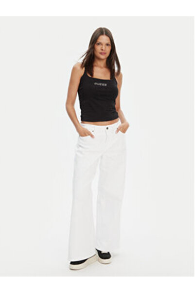 Guess Women's Top Black V5GP22J1314