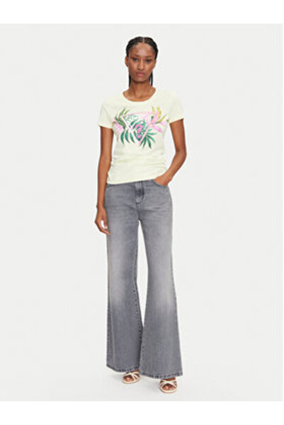 Guess Women's T-Shirt Yellow W5GI07J1314