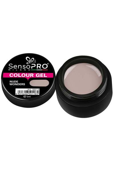 SensoPRO Milano Gel UV colorat Nude Wonders 5ml,