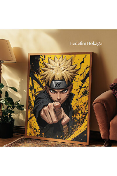 tuvart Sayılarla Boyama Seti Naruto 35x50cm, - Hedefim Hokage