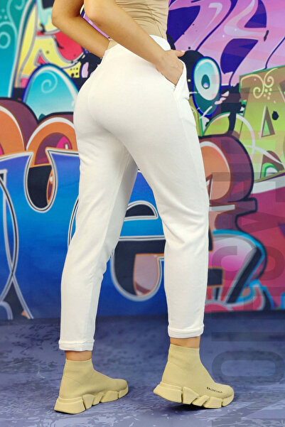 WildFashion Casual high-waisted sweatpants with front pockets R868RR-2