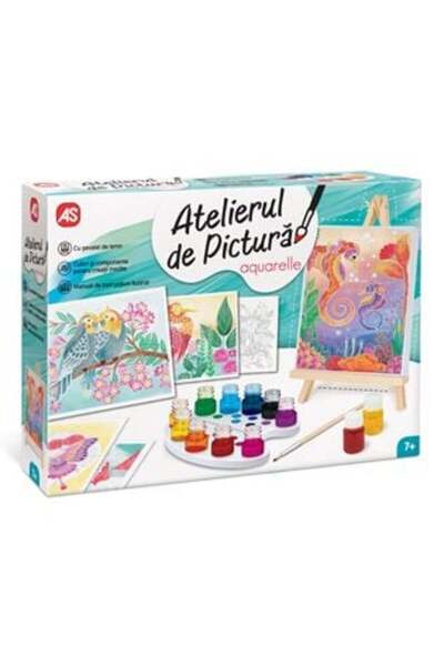 ALCO TOY STORE Atelierul de Pictura Acuarele cu Sevalet - AS