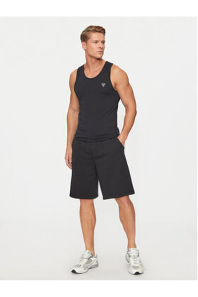 Guess Men's Tank Top Black U97M02KCD31