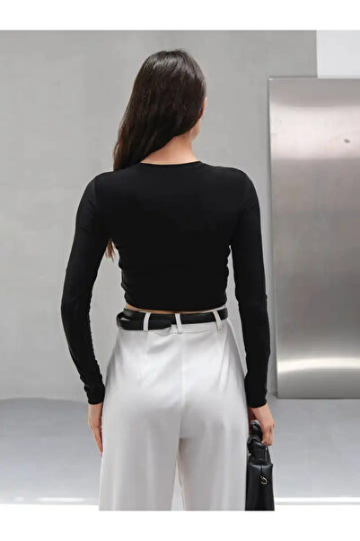 cemo BELI BUZGULU TOKALI KISA BLUZ