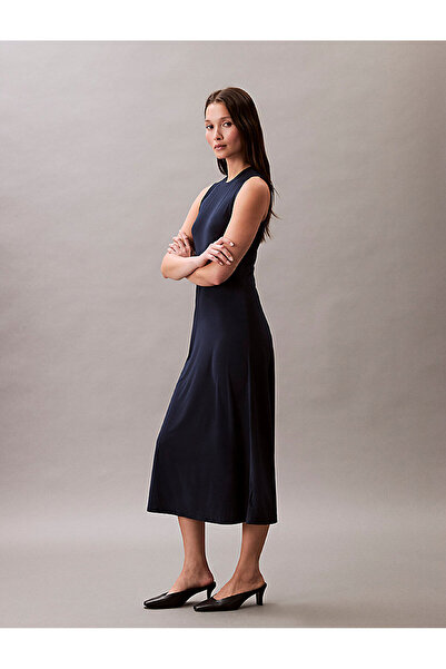 Calvin Klein Women's Second Skin Crew Dress