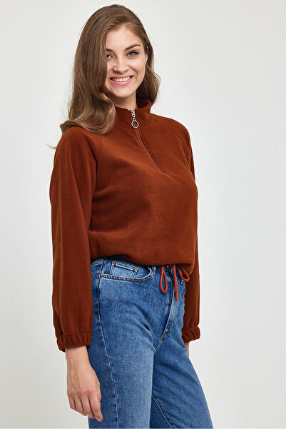 Superlife Дамска блуза с поло поло и поло поло spr24pwk99