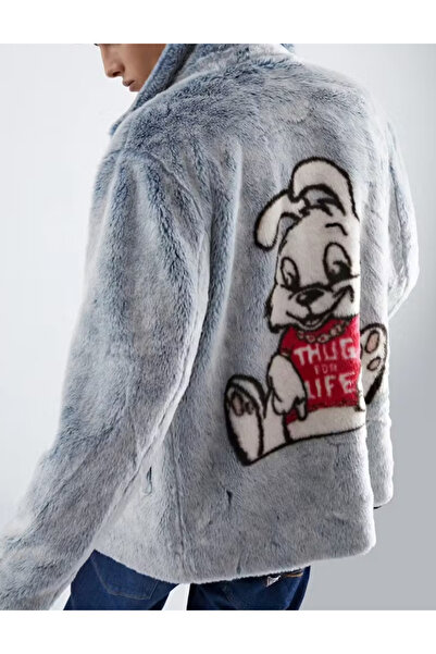 Guess Fur Coat, mix colors