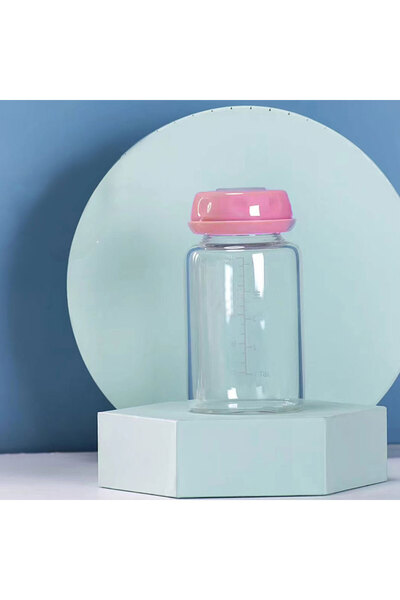 Choice White 125ml Baby PP Milk Bottle Breastmilk Bottle Refrigerated Storage Bottle Drop-proof & Leak-proo