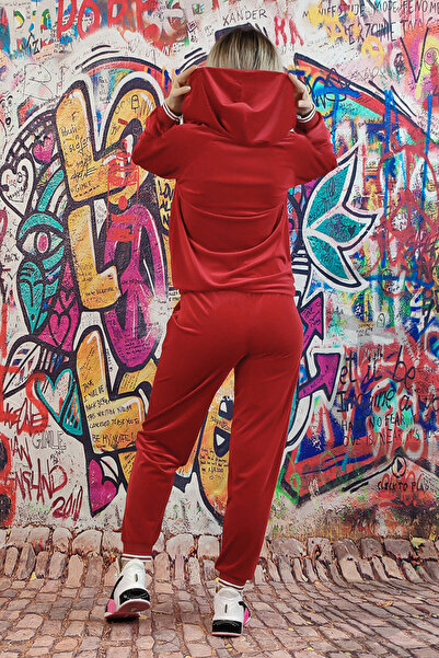 WildFashion Fashion tracksuit with hoodie and long pants Y619-81