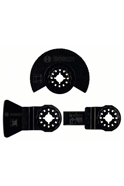 Bosch Starlock Seramik İçin Raspa Makinası Seti 3 Parça (2607017324)