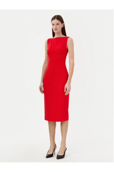 Calvin Klein Women's Cocktail Dress K20K208140 Red