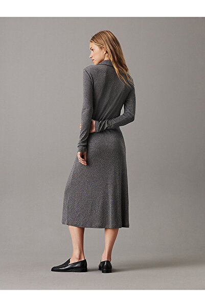 Calvin Klein Women's Wool Blend Jersey Dress
