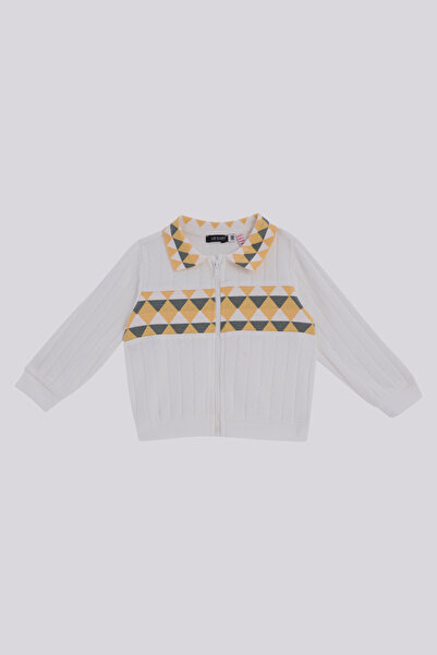 GB Baby Baby Boy Ecru Tracksuit Top