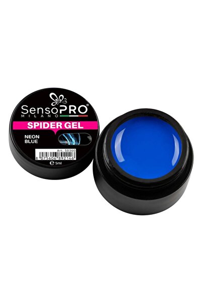 SensoPRO Milano Gel de curățare cu păianjen SensoPRO Albastru Neon, 5 ml