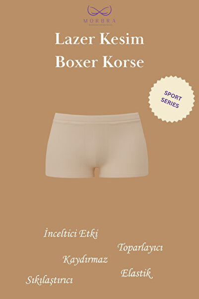 Morbra Sticky İnvisible Underwear Solutions Laser Cut Boxer Corset