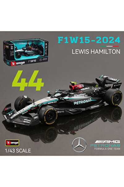 Choice1 2024 W15-44 Bburago 1:43 Mercedes-AMG Petronas F1 Equipo W15 2024 # 4...