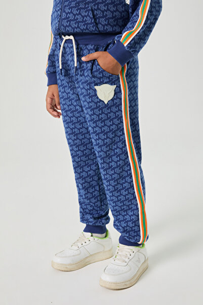 Nebbati Boy Navy Blue Tracksuit Bottom