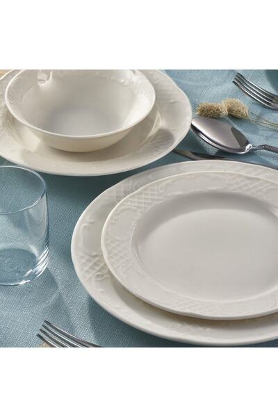 Güral Porselen Safir 18 Parça 6 Kişilik Yemek Takımı