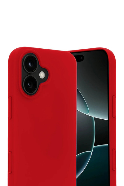 NewFace Sptrns Apple iPhone 17 Nano Inside Velvet Silicone (00342) - Red