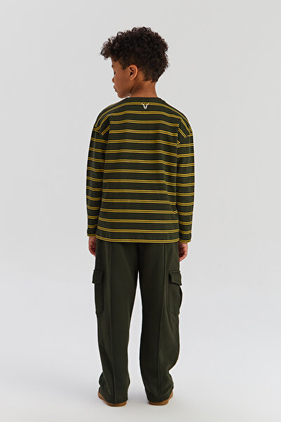 Nebbati Boy Khaki Tracksuit Bottom