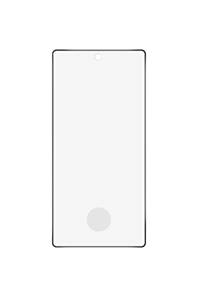 EIGER Protector de ecran din sticlă curbată 3D pentru Galaxy Note 10 Plus, negru transparent