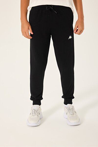 Kappa Siyah 3 İplik Eşofman Altı-35271LW