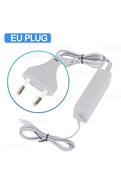 Choice شاحن الاتحاد الأوروبي لجهاز تحكم Wii U Gamepad محول تيار متردد بمقبس الولايات المتحدة/الاتحاد الأوروبي محول شحن 100-240 فولت متوافق مع W