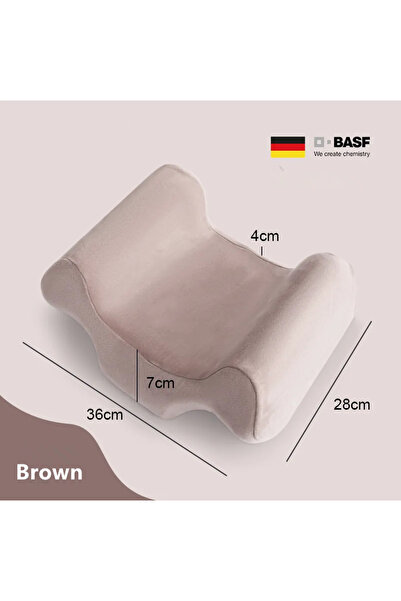 Choice 36x26cm Brown Beauty Pillow Orthopedic Anti-wrinkle Pillow Does Not Pr...