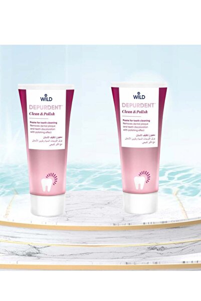 Depurdent معجون أسنان نظيف ومُلمّع من قطعتين