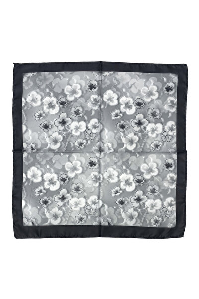 Sultan İpek وشاح / باندانا منقوشة بالزهور 52x52