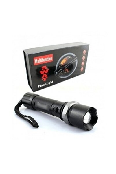 Tiessa Lanterna Tiessa, tip Swat, mod SOS, actiune 250m, incarcare la priza si bricheta, zoom cu lupa