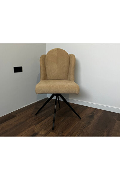 LUSSO LİNE Aruna fabric and metal swivel chair