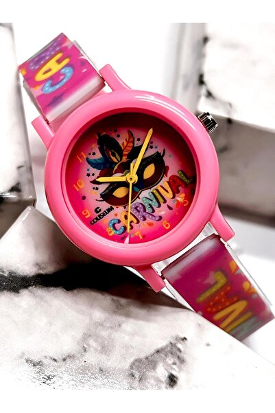 Coliseum Colorful and Figured Special Boxed Children's Wristwatch Ft.Cls.Ck14