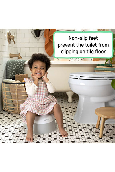 Ingenuity - Ready Set Go Potty Chair, Easy Clean, Ages 18–60 Months