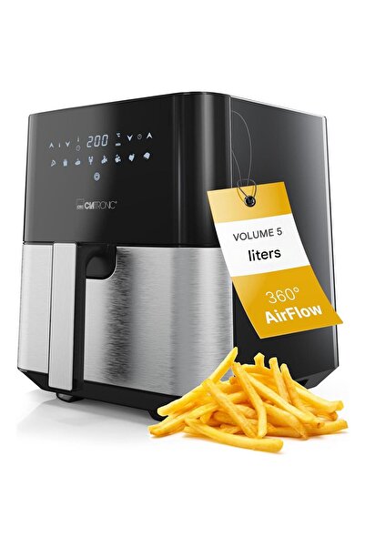 CLATRONIC Air Fryer, Clatronic, 5 liters, black