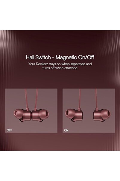 BOAT Rockerz 210 ANC Bluetooth in Ear Neckband w/Spatial Audio, 30dB ANC, 40hrs Playback- Red