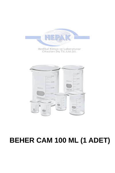 Beher Cam 100 Ml (1 Adet)