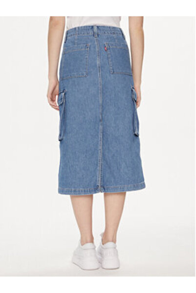 Levi's Γυναικεία Φούστα Τζιν Levi's A7539-0004 Μπλε
