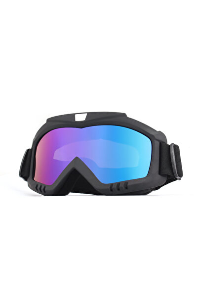 Choice Black and blue Windproof Goggles HD Motorcycle Outdoor Sports Sun Glasses Eyewear Riding Motocross S